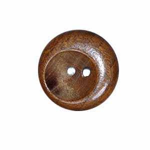 Buttons.etc, Exotic Buttons - 17601/44 Wood Scoop 1 1/8 in - YARNBOWButtons.etc, Exotic Buttons - 17601/44 Wood Scoop 1 1/8 in