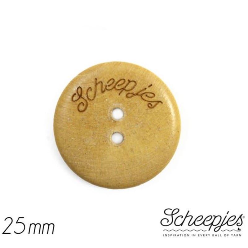 Buttons.etc, Exotic Buttons - Scheepjes, 25 mm - YARNBOWButtons.etc, Exotic Buttons - Scheepjes, 25 mm