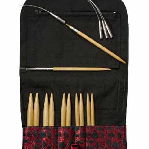 HiyaHiya - Interchangeable Needles Set Bamboo Large sizes, 5" - YARNBOWHiyaHiya - Interchangeable Needles Set Bamboo Large sizes, 5"