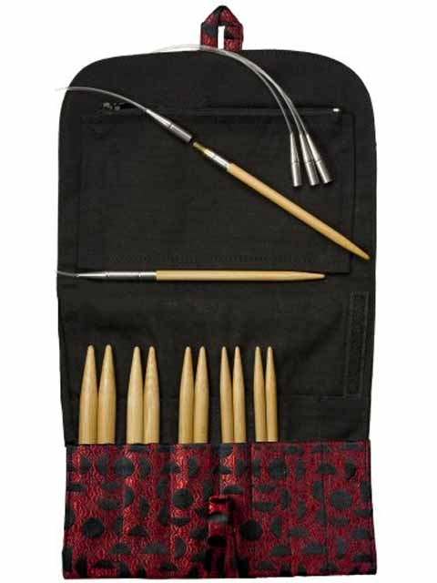 HiyaHiya - Interchangeable Needles Set Bamboo Large sizes, 5" - YARNBOWHiyaHiya - Interchangeable Needles Set Bamboo Large sizes, 5"