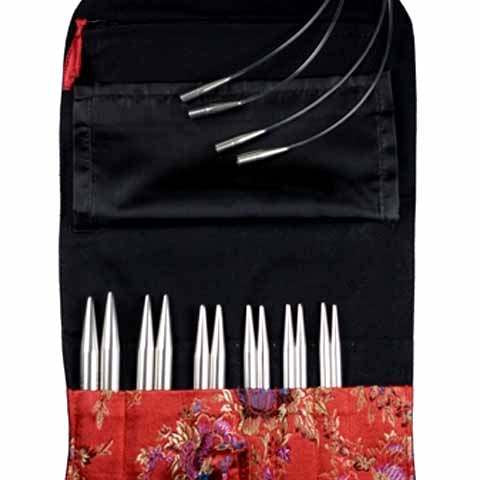 HiyaHiya - Interchangeable Needles Set Steel Large sizes, 4" - YARNBOWHiyaHiya - Interchangeable Needles Set Steel Large sizes, 4"