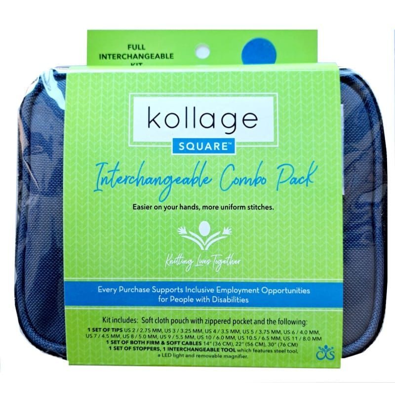 Kollage - Combo Pack Blue 5" Full - YARNBOWKollage - Combo Pack Blue 5" Full