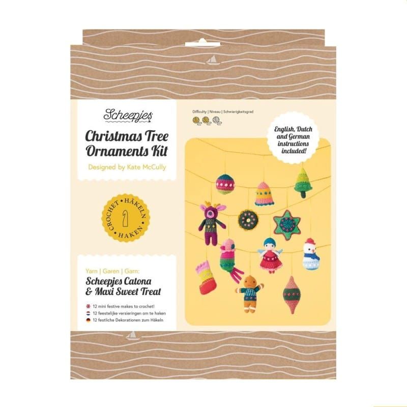 Scheepjes - Christmas Tree Ornaments Kit - YARNBOWScheepjes - Christmas Tree Ornaments Kit