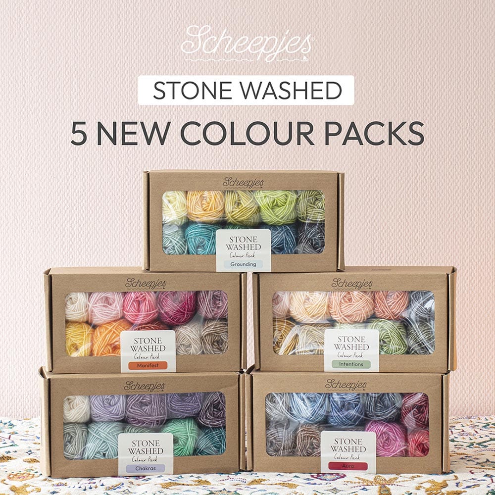 Scheepjes Yarns, Stone Washed Color Pack