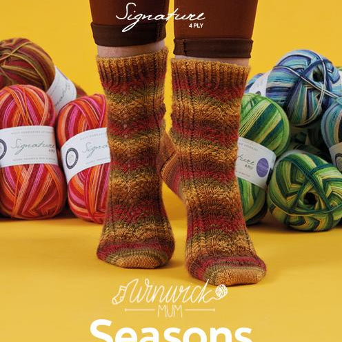 West Yorkshire Spinners Pattern Book - Seasons Socks - YARNBOWWest Yorkshire Spinners Pattern Book - Seasons Socks